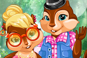 花栗鼠森林约会