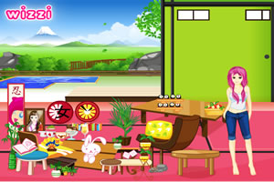 富士山下的餐厅