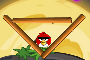 愤怒的小鸟躲陨石