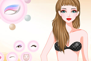 复古印花连身裙