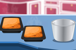 可爱的小狗蛋糕