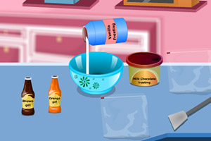 可爱的小狗蛋糕