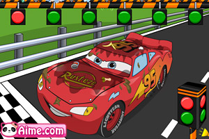 闪电麦昆赛车清洗