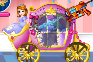 索菲亚公主洗车