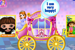 索菲亚公主洗车