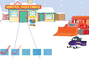 巴布工程师清理积雪