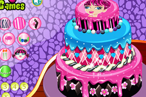 怪物高校蛋糕设计