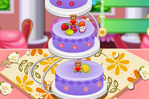 甜蜜的婚礼蛋糕