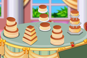 甜蜜的婚礼蛋糕