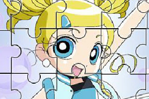 卡通拼图小游戏