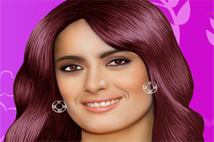 萨尔玛海耶克化妆