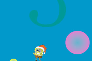 海绵宝宝躲避泡泡