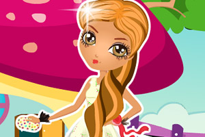 可爱的蘑菇精灵