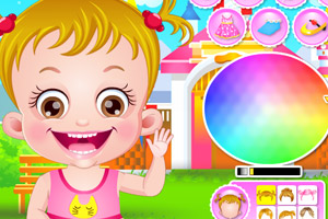 可爱宝贝扮公主