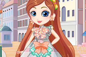 动漫风格连身裙