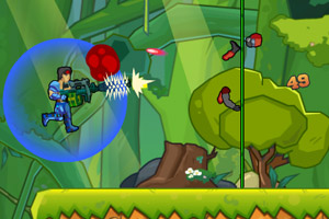 酷跑魂斗罗无敌版