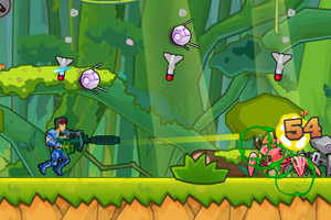 酷跑魂斗罗无敌版