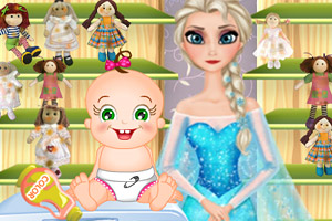 艾尔莎宝贝清洗玩具