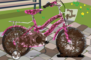 自行车维修清洗