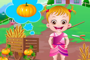 可爱宝贝家庭晚餐聚会