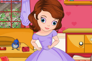 索菲亚卧室打扫