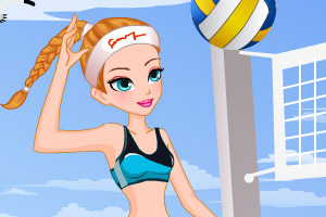 沙滩排球女生