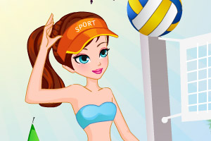沙滩排球女生