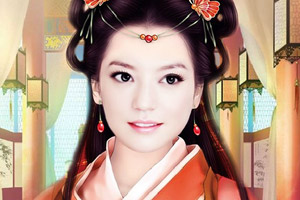 还珠格格古装手绘装扮