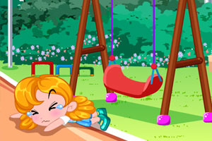 照顾受伤的宝贝