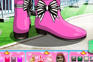 设计俏皮雨靴