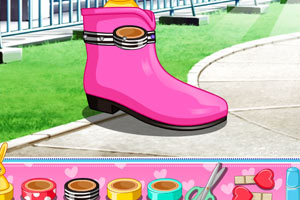 设计俏皮雨靴