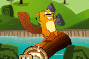 尤达海狸河中曼舞