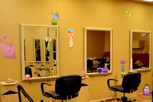 美发沙龙找东西