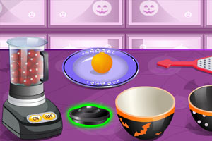 搞怪万圣节蛋糕