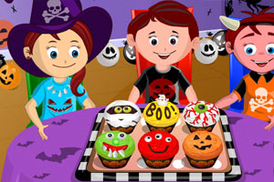 搞怪万圣节蛋糕