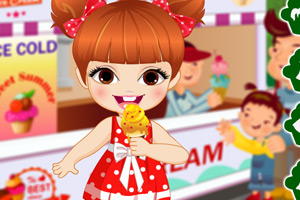 爱吃冰淇淋的宝贝