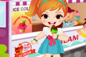 爱吃冰淇淋的宝贝