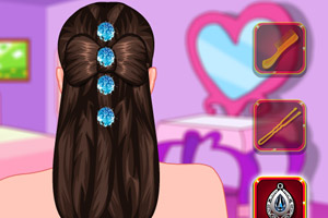 安娜的个性编发