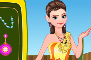 安娜的个性编发