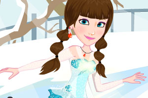 冰雪女王爱溜冰