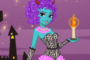 艾尔莎万圣节准备