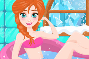 安娜公主冰雪spa