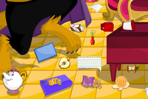 公主贝拉打扫房间