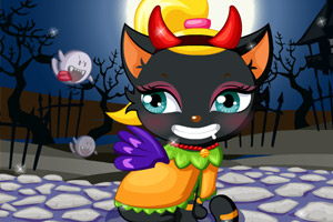 猫咪的万圣节