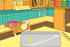 米娅做方块巧克力