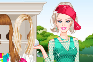 芭比高尔夫装扮