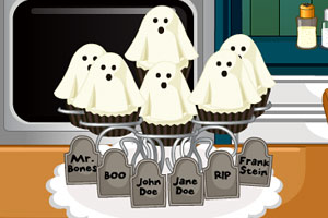 万圣节鬼脸蛋糕