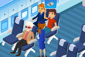 空姐茱莉亚的一天