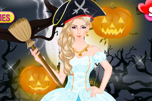 参加万圣节派对