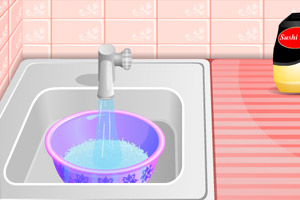 制作三层寿司卷